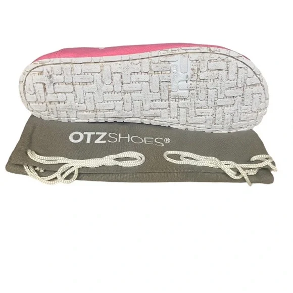 🔥NEW OTZ 300GMS UNISEX LINEN Shoes in Fuchsia (pink) NWT - Picture 13 of 16